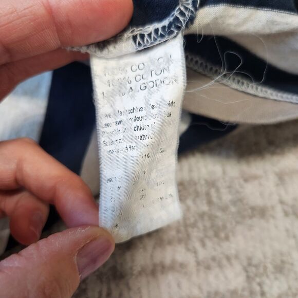 Van's Classic Fit loose short sleeve stripe polo top size M men - Picture 8 of 8